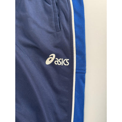 Vintage Asics Track Pants – Schwarz/Blau | Größe M