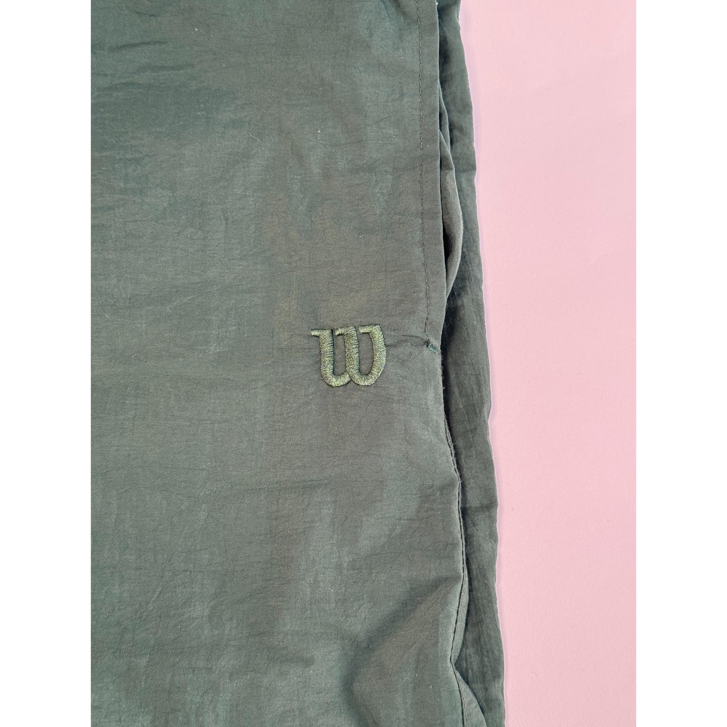 Vintage Wilson Track Pants – Grün | Größe S