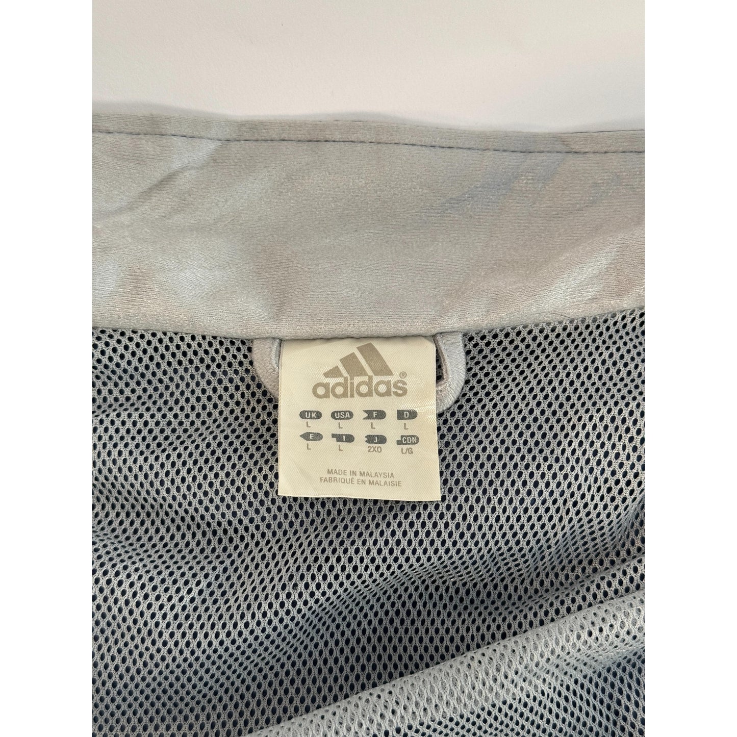 Vintage Adidas Track Jacket – Blau | Größe L